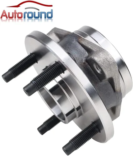 Vista 3 de Autoround Conjunto de buje y rodamiento de rueda delantera de 4 pernos sin ABS 513205 compatible con Chevy Cobalt 2005-2010, Saturn Ion 2003-2007