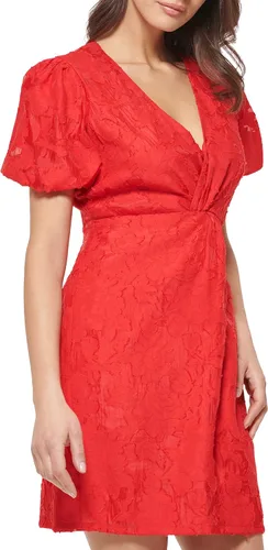 Vista 2 de GUESS Vestido de nudo de tela texturizada para mujer