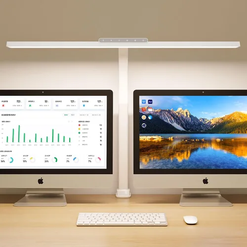 Vista 13 de Lámpara de escritorio LED grande para oficina en casa, lámpara