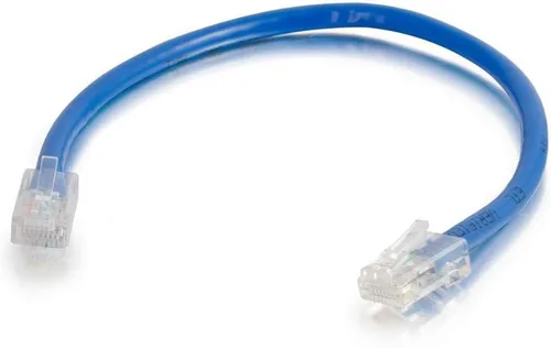 Vista 49 de C2G, cables Cat 6, parche de cables sin arranque, Negro