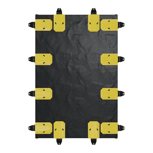 Vista 11 de Justrite Rigid-Lock QuickBerm®, 4' x 6' x 12