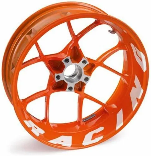 Vista 5 de KTM - Adhesivos para llanta (kit blanco Racing 1290 Super Duke R 2014 6130999910028)