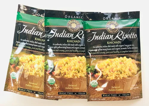 Vista 3 de Kazana, Risotto indio, Khichadi, orgánico certificado por USDA, 7 onzas (6.98 oz) (paquete de 2)