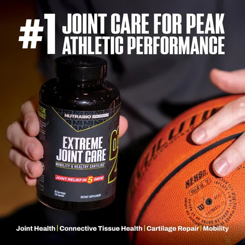 Vista 5 de NutraBio Extreme Joint Care - Suplemento de apoyo articular - Suplemento de salud articular, apoya articulaciones, movilidad y cartílago - 120