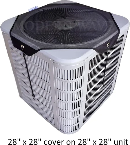 Vista 5 de MODERN WAVE - 2 (dos) cubiertas centrales de aire acondicionado para unidades exteriores de 28 x 28 pulgadas - 1 (una) cubierta superior universal