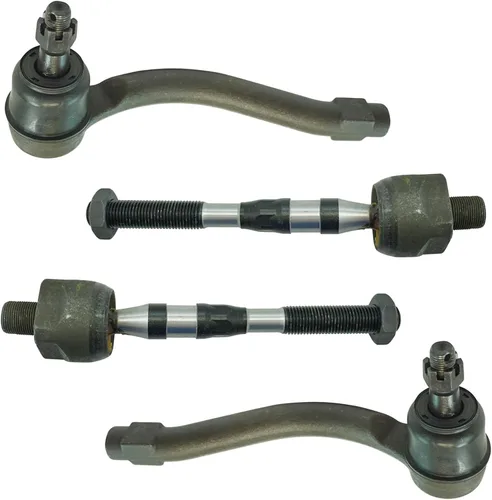 Vista 20 de TRQ Juego de varillas de acoplamiento delanteras interiores y exteriores, 4 piezas, compatible con Kia Soul 2014-2019 15-19 Soul EV