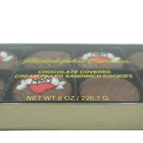 Vista 30 de Galletas Oreo bañadas en chocolate oscuro y con leche, de Philadelphia Candies