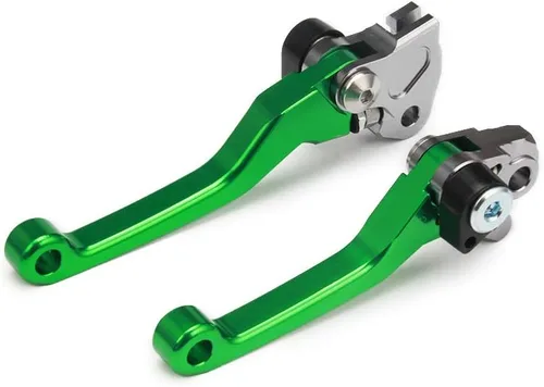 Vista 2 de JFG RACING Juego de palancas de embrague de freno de motocicleta CNC para KX65 00-23 KX85 01-23 KX100 01-21 KX112 22-23 KX125 00-05 KX250 00-04
