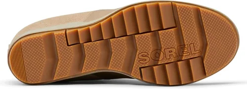 Vista 6 de Sorel - Botas cortas hasta el tobillo para mujer Evie, piel de ante impermeable, suela de cuña