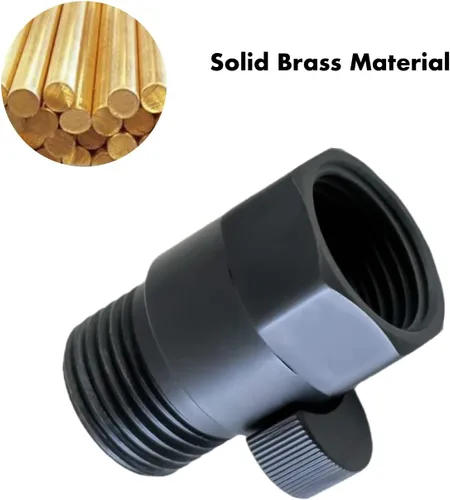 Vista 6 de Kit de enema negro para limpieza de colon - Accesorio de ducha de enema de acero inoxidable - Kit de ducha anal para limpieza de colon - Kit