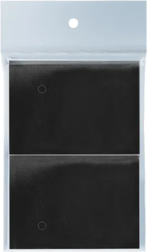 Vista 2 de Ultra PRO - 200 unidades Fundas protectoras para mazos de cartas negras PRO-Gloss tamaño estándar, Protege y almacena cartas coleccionables