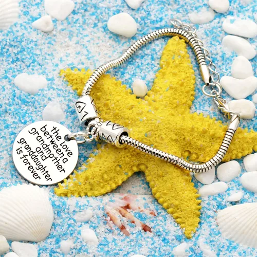 Vista 5 de lauhonmin - Pulsera de abalorios para madre e hija, para el día de la madre
