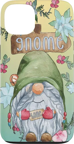 Vista 7 de Funny Gnome Home Graphic for Women and Garden Mom Spring Case for iPhone 17