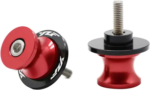 Vista 3 de M6 motocicleta CNC brazo oscilante deslizadores carretes soporte tornillo para YZF R1 R1M R3 R6 R7 R25 R15 R125 600R azul