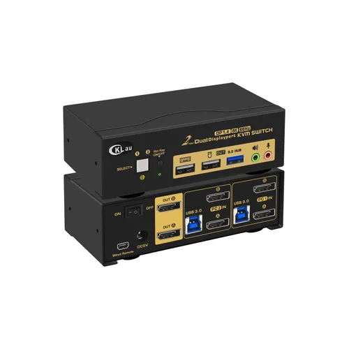 Vista 8 de Conmutador KVM de varios monitores