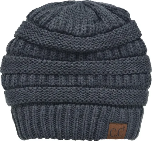 Vista 267 de C.C Trendy Warm Chunky Soft Stretch Cable Knit Beanie