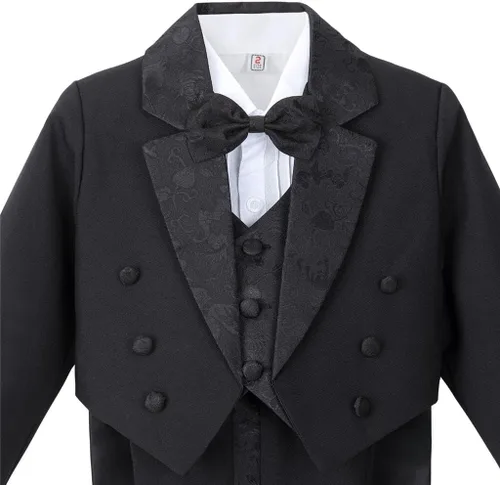 Vista 4 de Dressy Daisy Esmoquin de ajuste clásico para bebé niño