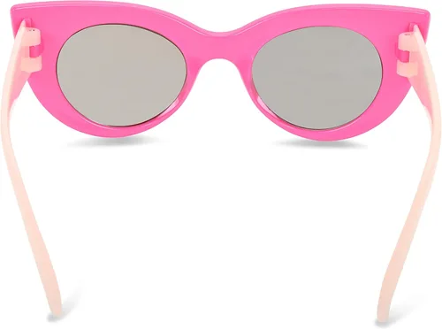 Vista 7 de Barbie Juego de gafas de sol de ojo de gato y estuche rígido con mango para niña