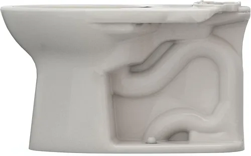 Vista 3 de TOTO Drake C776CEFG #11 - Cuenco de inodoro alargado universal de altura con CEFIONTECT, color blanco colonial