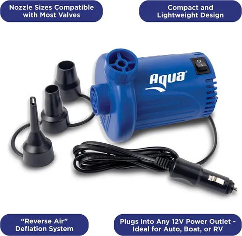 Vista 3 de Bomba de aire eléctrica de alto volumen Aqua