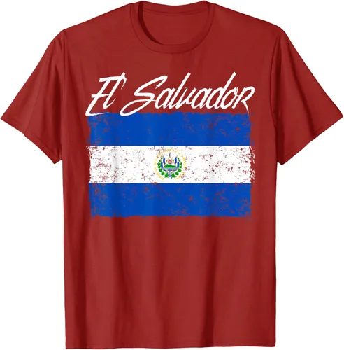 Vista 71 de Camiseta Salvadoreña Bandera El Salvador