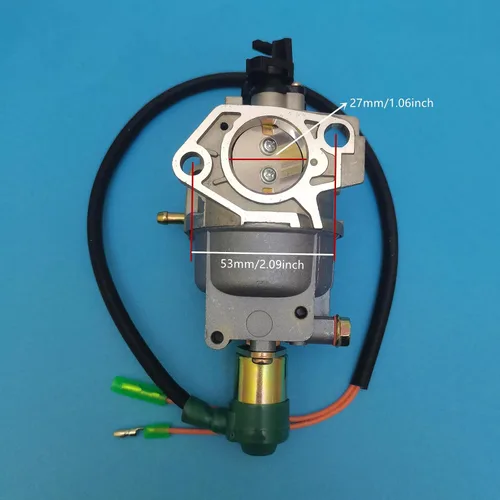 Vista 2 de Carburador de repuesto para generador Honda EB3500 EB3500X EM3500X EB3800 EM3500SX 5000W