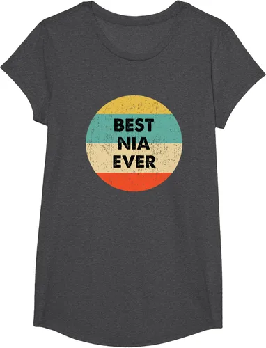 Vista 31 de Camiseta Nia Name, Negro, S