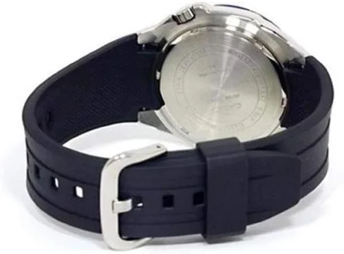 Vista 3 de Casio Reloj de cuarzo Core MTP1326-7A2V de resina plateada para hombre, Reloj de cuarzo