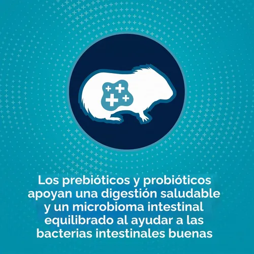 Vista 5 de Alimento Kaytee para cobayas modelo Forti Diet Pro Health Supports digestive health. Daily food for guinea pigs. Guinea pig pellets, prebiotics