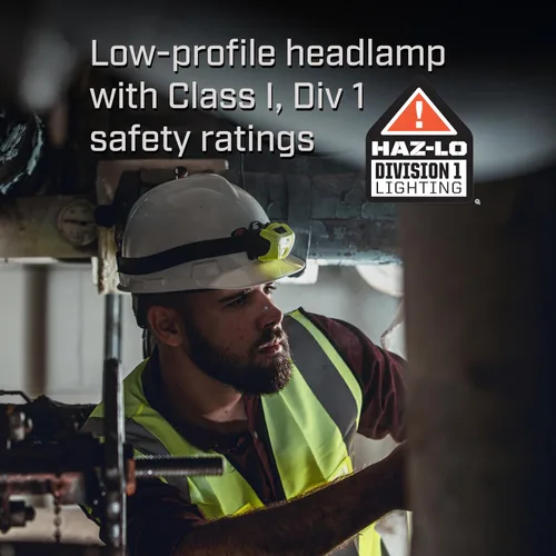 Vista 5 de Streamlight 61424 Enduro Pro Haz-Lo - Linterna frontal multifunción de 160 lúmenes, incluye 3 pilas alcalinas AAA, correa de goma para casco duro