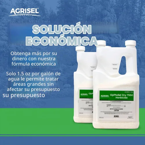 Vista 4 de Agrisel GlyPhoSel Pro - Herbicida seco, de acción rápida, seguro para mascotas, 5 libras