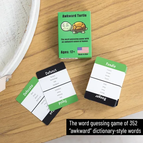 Vista 2 de Juego de palabras con tarjetas Awkward Turtle, para adultos