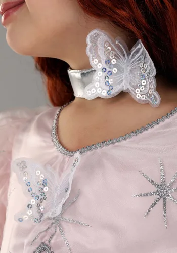 Vista 4 de Disfraz Deluxe de Glinda la Buena para Niñas Multicolor