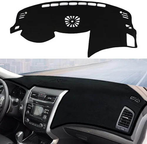 Vista 12 de Funda para salpicadero Alfombrilla para salpicadero Alfombrilla para tablero a medida para Nissan Frontier 2007-2019 para Suzuki Equator 2009-2012