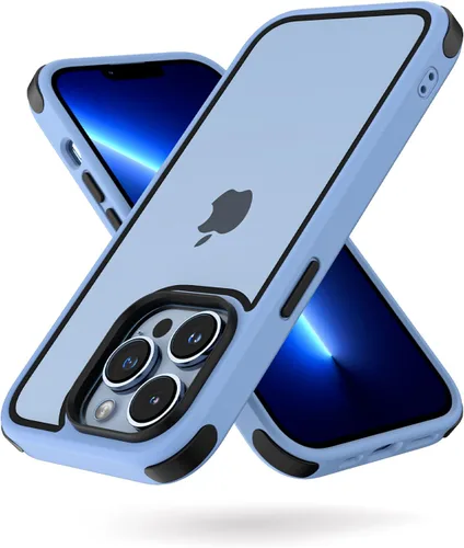 Vista 26 de Mobnano Funda transparente para iPhone 11, con protección multicolor a prueba de golpes, no amarillenta, anti arañazos, parte trasera