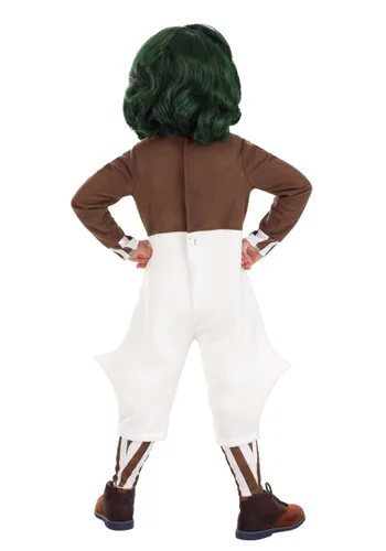 Vista 2 de Disfraz de Oompa Loompa para Niños Pequeños Willy Wonka Multicolor