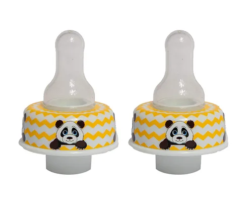 Vista 11 de Refresh-a-Baby - Adaptador de pezón reutilizable para biberón, convierte instantáneamente cualquier biberón en un sorbo con pezones de silicona