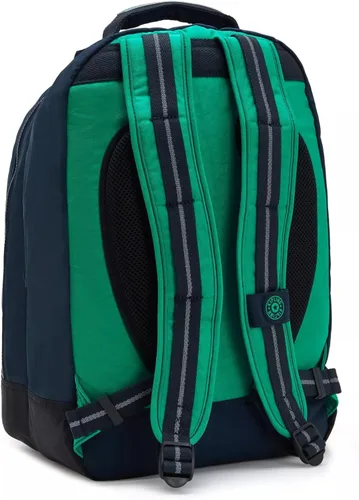 Vista 2 de Kipling Mochila para portátil Class Room de 17", Azul Verde Bl, Moderno minimalista clásico compacto