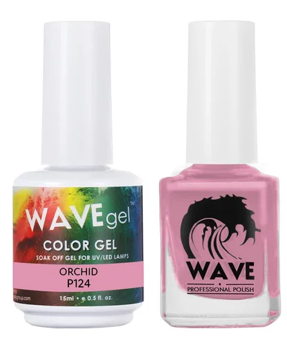 Vista 21 de WAVEGEL - Juego dúo de gel y esmalte de uñas a juego - Colección Simplicity - #P109 Blizzard I 0.5 onzas