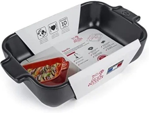 Vista 3 de Cerámica rectangular Baker Slate Color, 14.2 in – 14.25in Pizarra