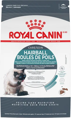Vista 13 de Royal Canin Feline Care Nutrition Hairball Care Alimento seco para gatos adultos, bolsa de 3 libras