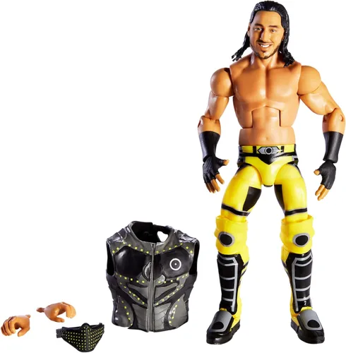Vista 4 de WWE Mustafa Ali Elite Collection Figura de acción