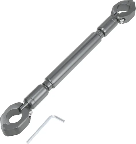 Vista 10 de Motoforti 1 Unidades universal 0.866 in aleación de aluminio negro motocicleta equilibrio barra transversal manillar moto reforzar palanca accesorios