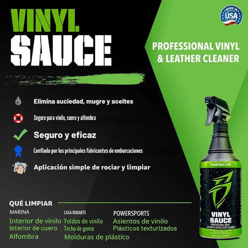 Vista 3 de Boat Bling Paquete premium - Salsa picante y salsa de vinilo - Jarras de 2 galones