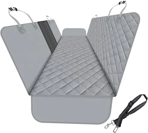 Vista 8 de GXT Funda Protectora para Asiento Trasero de Perro para Coches, SUV y Camiones con Ventana de Malla, Material Resistente a Arañazos, Antideslizante