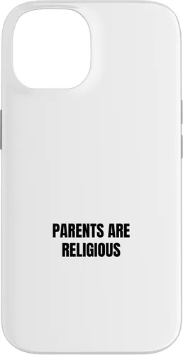 Vista 4 de iPhone 16 Parents are religious Case