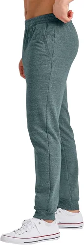 Vista 3 de Hanes Originals - Pantalones deportivos de rizo francés para hombre, pantalones deportivos ligeros con bolsillos, entrepierna de 30 pulgadas