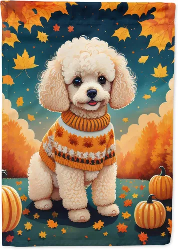 Vista 56 de Caroline's Treasures DAC1001GF Affenpinscher - Bandera decorativa para jardín de otoño, decoración para patio exterior, patio, parterres