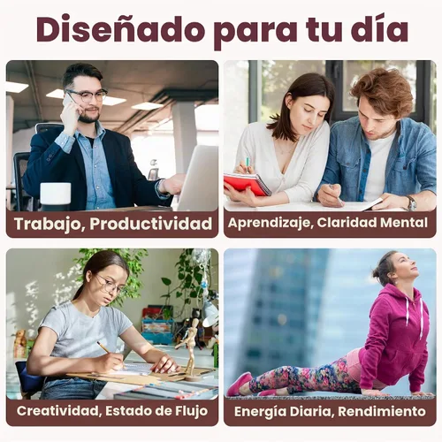 Vista 7 de Gomitas transparentes de hongos para adultos, suplemento de concentración
