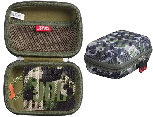 Vista 13 de Hermitshell Estuche rígido de viaje para altavoz Bluetooth portátil JBL Go 3 (negro)